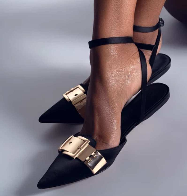 Black Chic Flat - Image 1